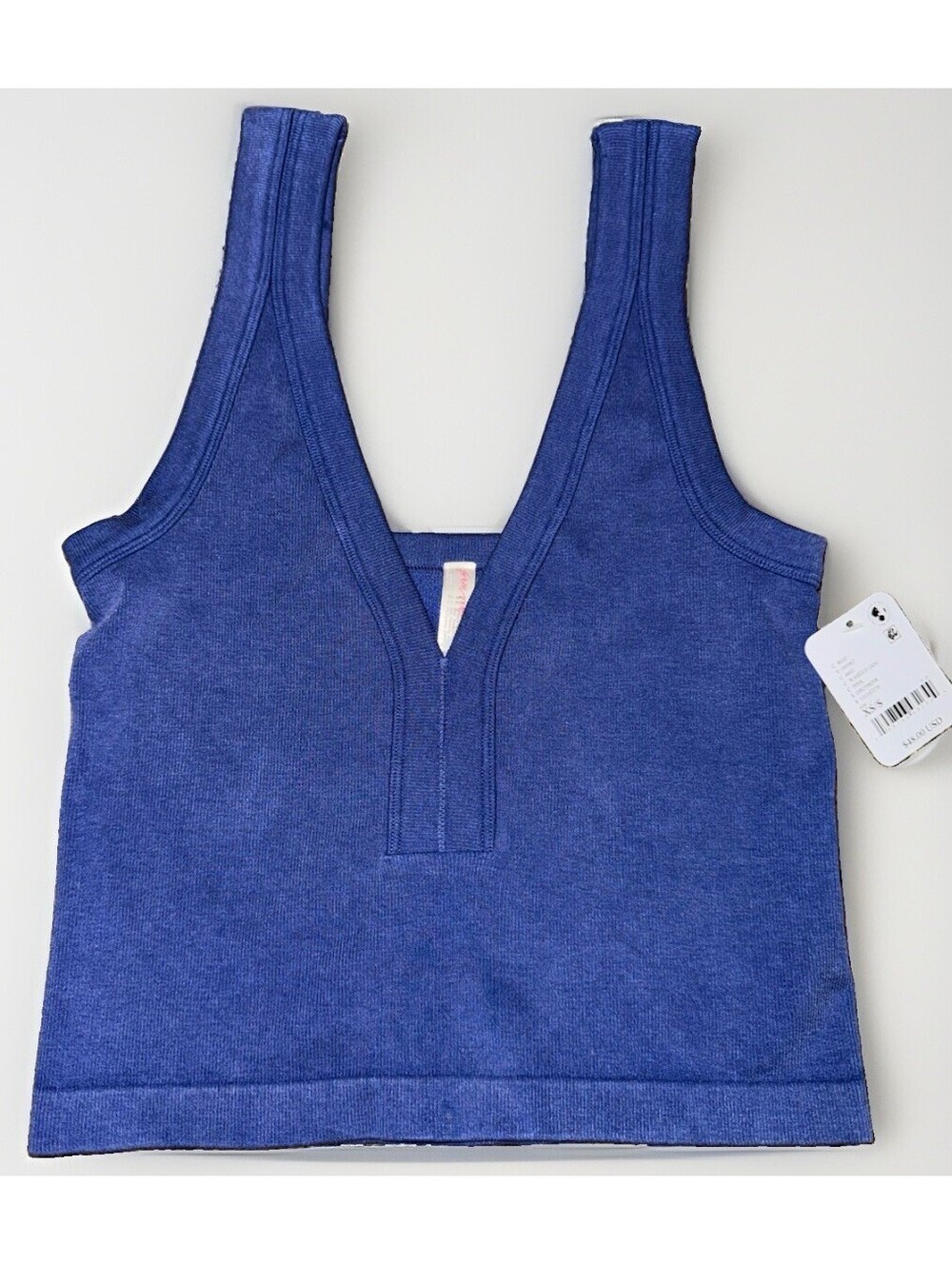 FP MOVEMENT Go To V-Neck Tank Purple XS NEW